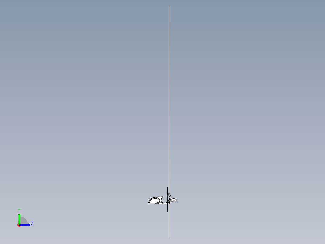 Vespa 50 特殊车身左视图