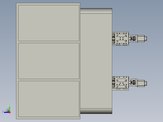 平面固着磨料研磨机右视缩略图