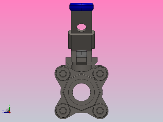 FNW-FNW310ASWD三片式内螺纹球阀右视缩略图