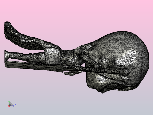 拿剑的女孩左视缩略图