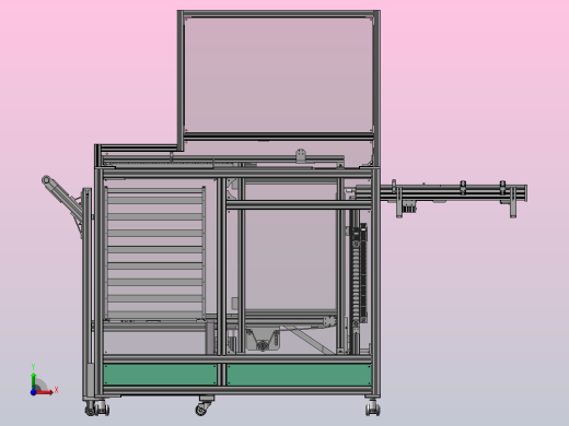 A14 摆盘上料拆分机前视缩略图