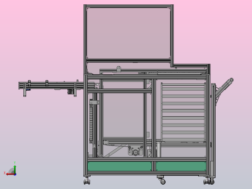 A14 摆盘上料拆分机后视缩略图