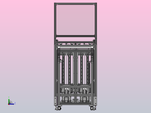 A14 摆盘上料拆分机左视缩略图