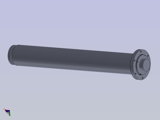 带间隔的焊接液压缸
