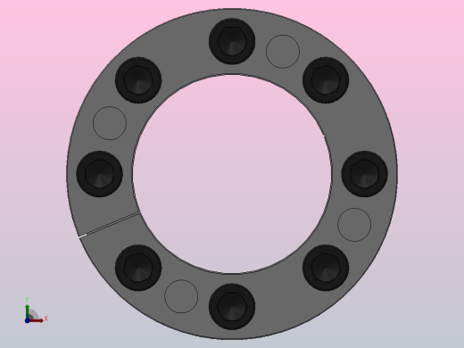 R18型胀紧联接套_R18-48-80前视缩略图