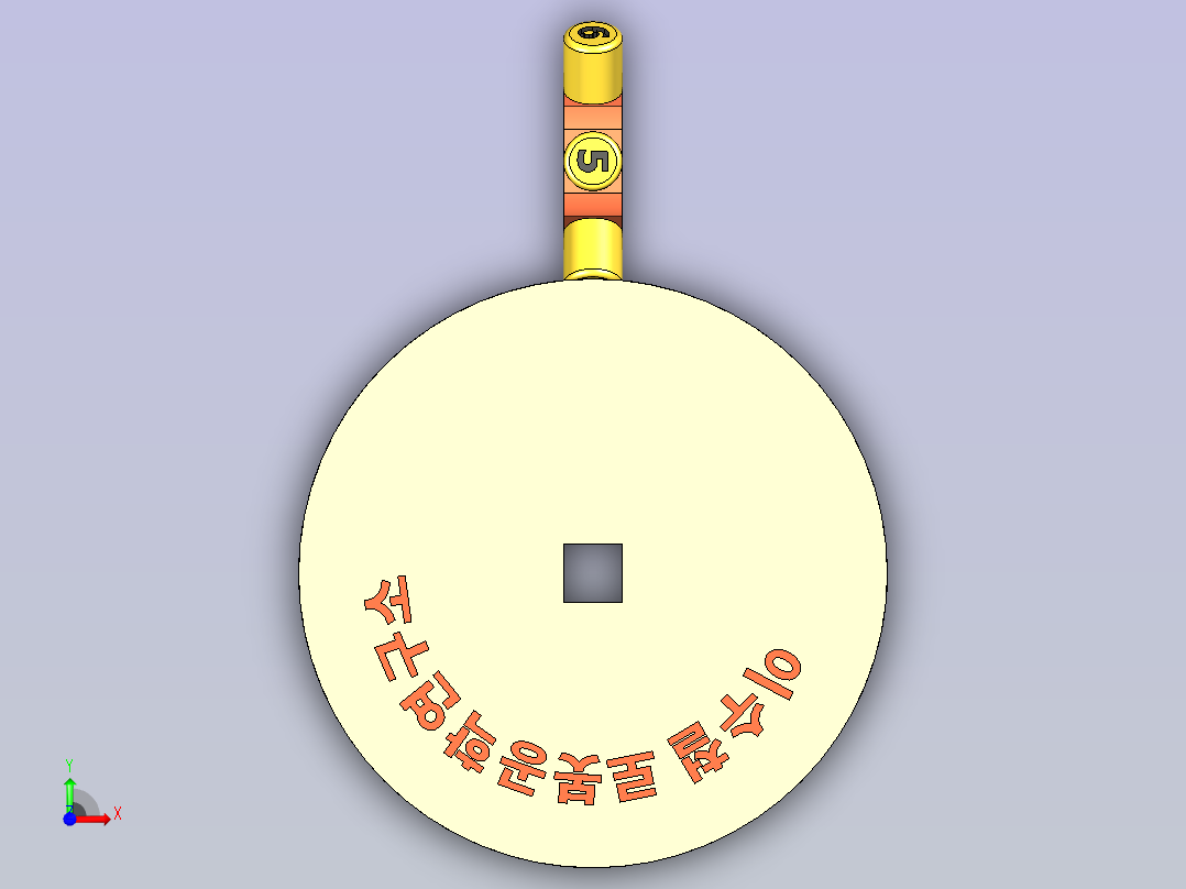 A0004492-滚子齿轮凸轮前视图