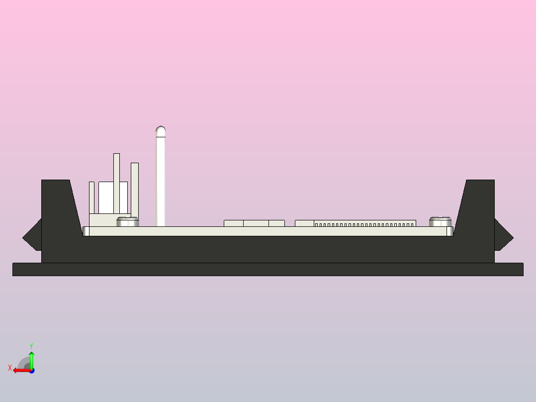 数字电压测试仪 DC 100V 10A后视图