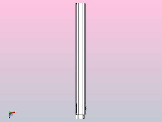 皮带直线轴半封闭可选导轨TPA-HNB-202D-140-L1950-LP-Y-P75-N3俯视缩略图