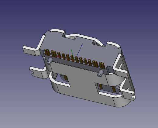 A0005067-16引脚SMD USB-C连接器缩略图