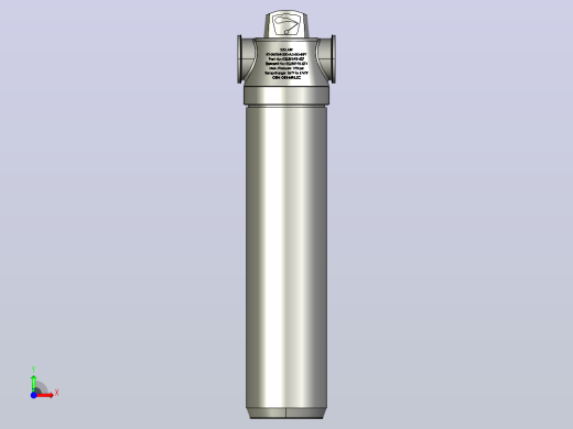 内嵌空气过滤器2NPT Sullair前视缩略图