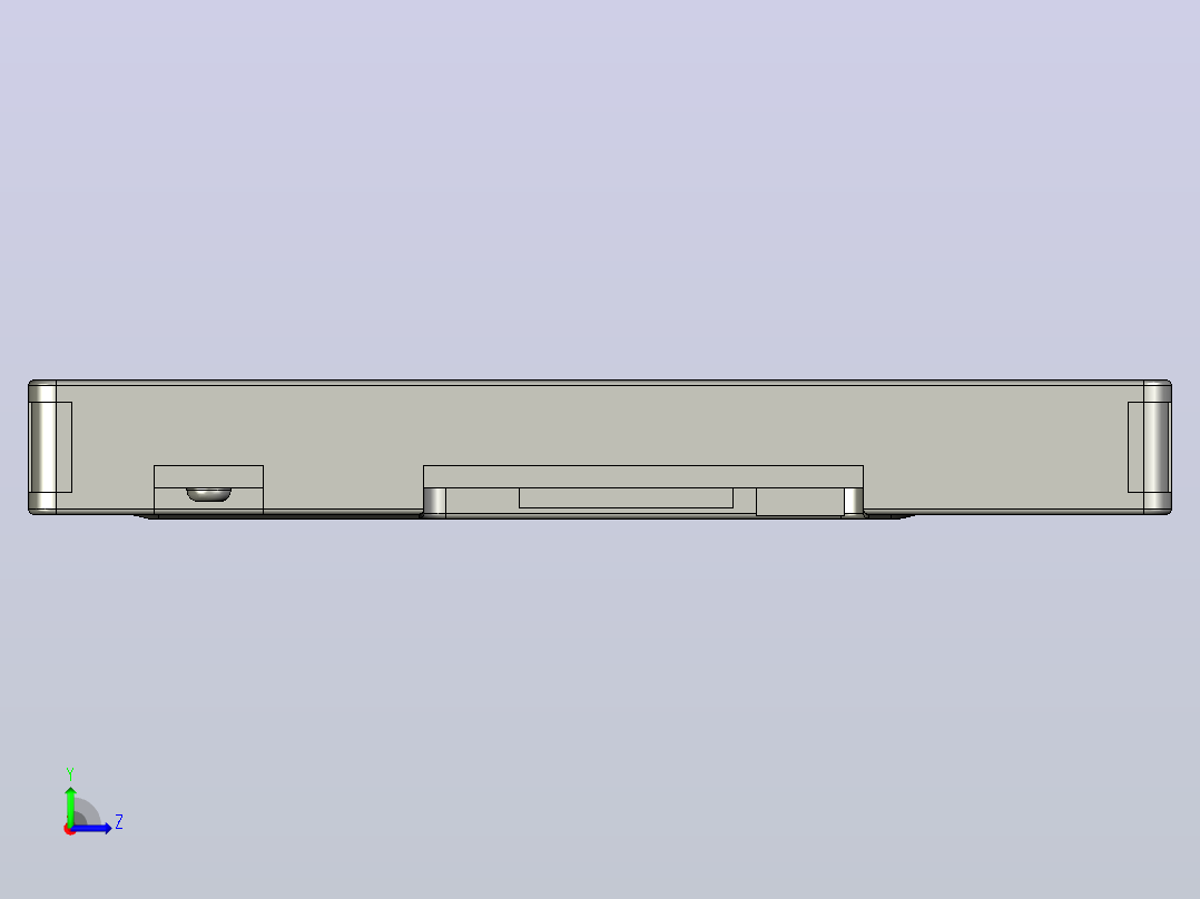 夏普公司的5.7英寸显示屏型号LQ057V3DG02左视图