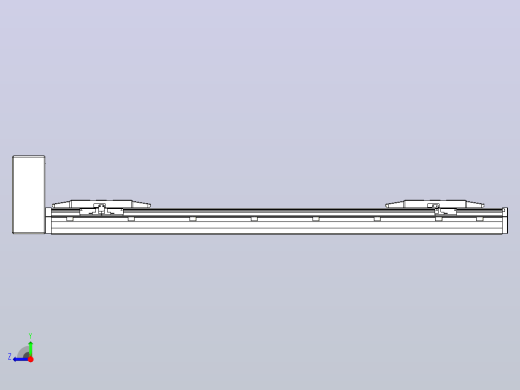 皮带直线轴双滑块型TPA-GCBS-150-P80-L275-RU-M75-N3右视缩略图