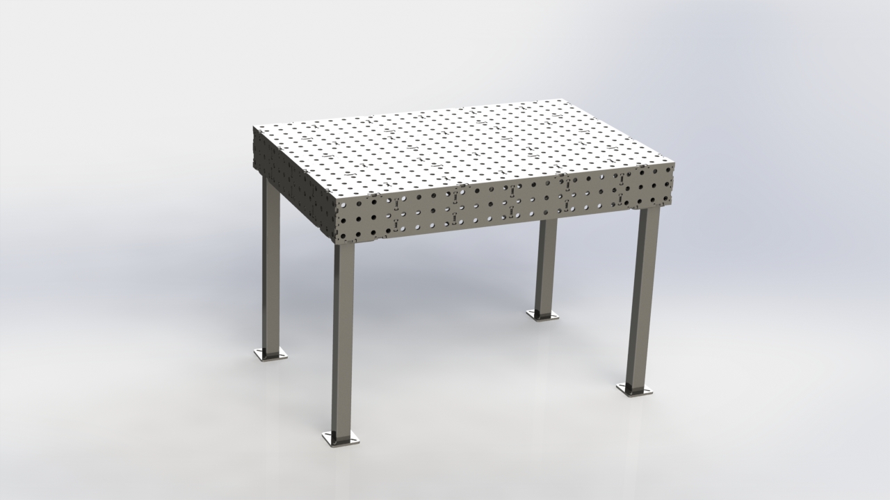 焊接工作台1200x800x150毫米