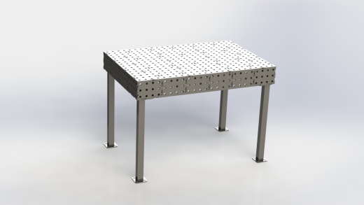 焊接工作台1200x800x150毫米缩略图