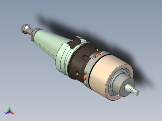 CNC BT30旋转拉刀
