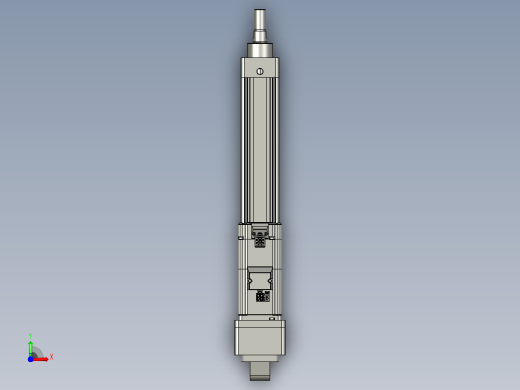 轻载电动缸TPA-ESR40-1210C-L200-MR-CA-W-P40-C3前视缩略图