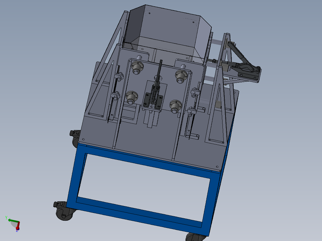 送料箱外壳组合焊接夹具