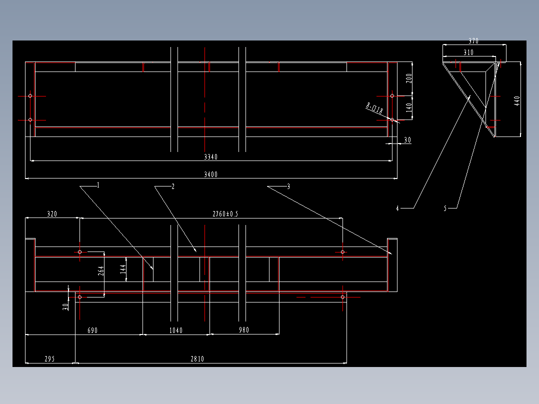 磁选机的生产专用图纸