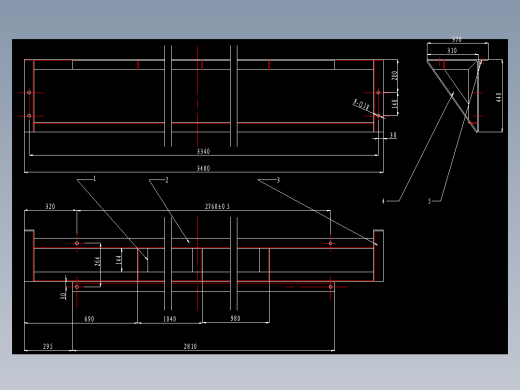 磁选机的生产专用图纸