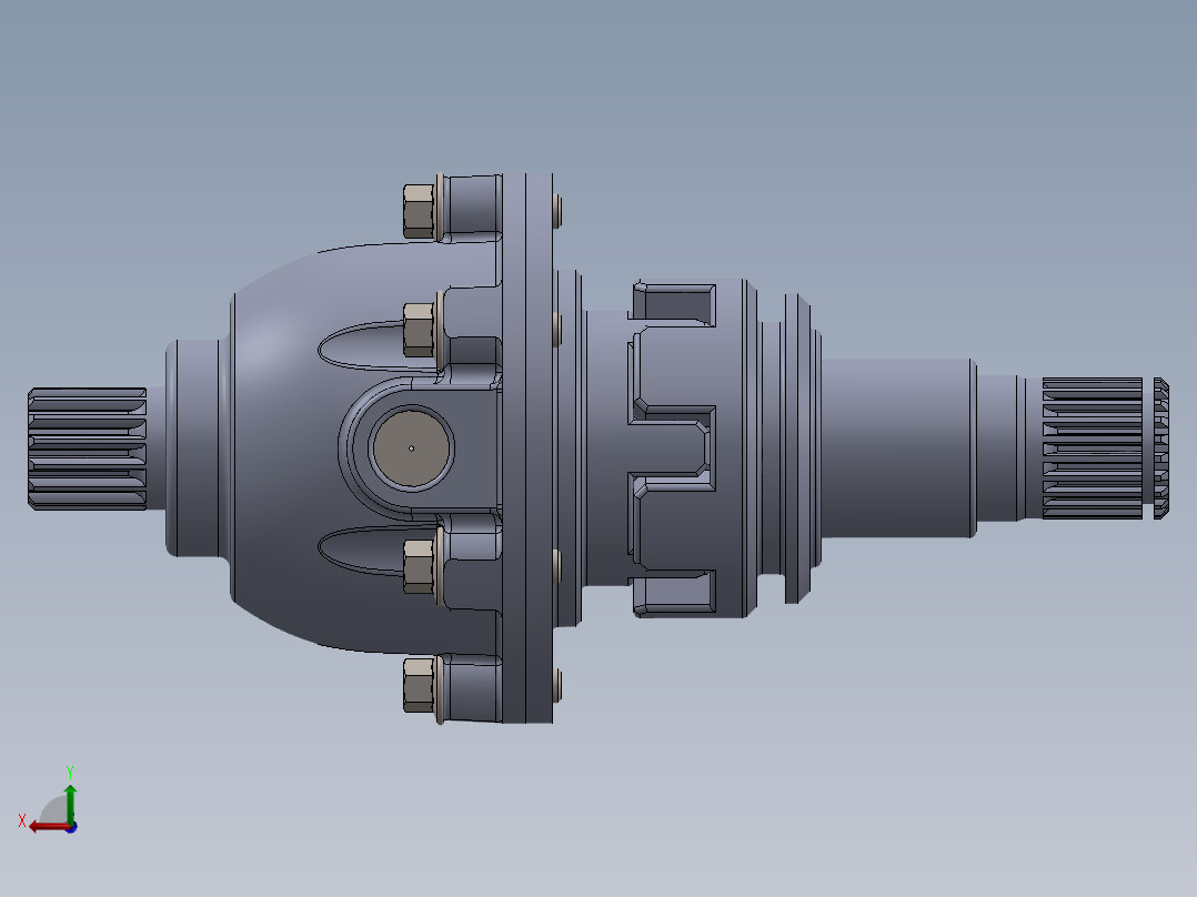 差速器（SW2015后视图
