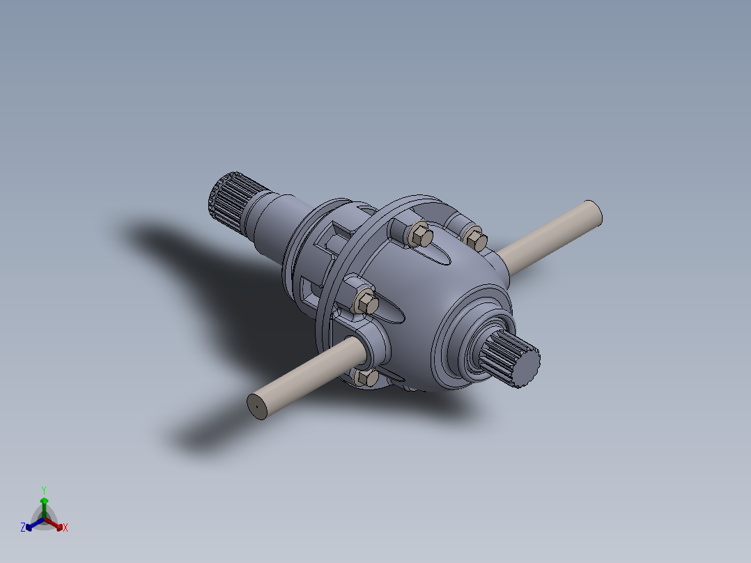 差速器（SW2015正等轴测图