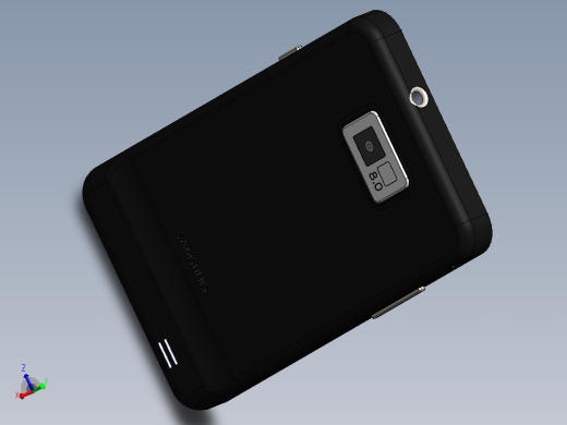 三星x62手机模型