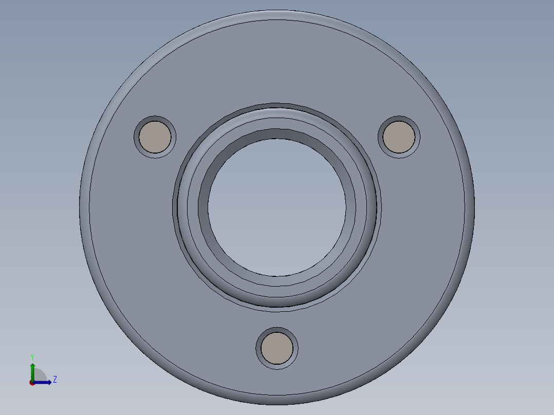 星形弹性联轴器左视图
