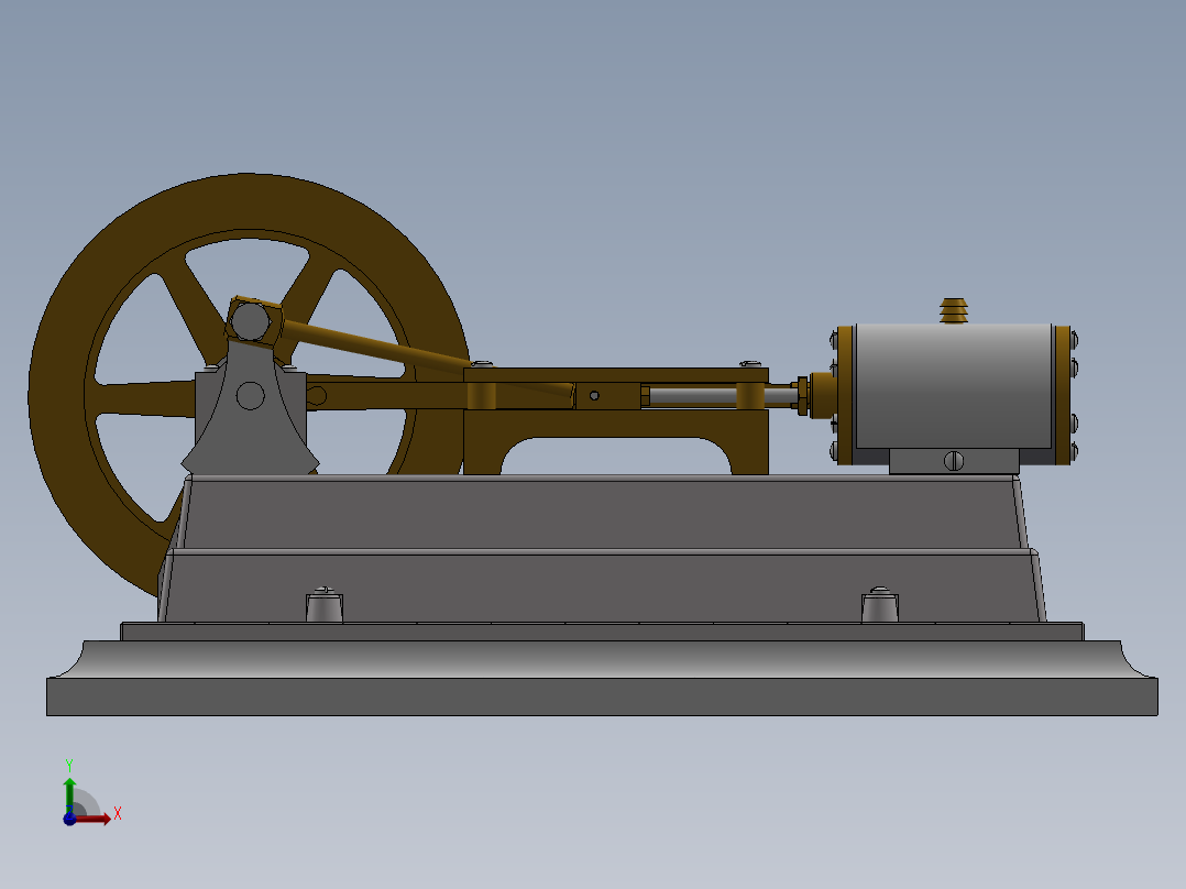 175 果汁压榨机前视图
