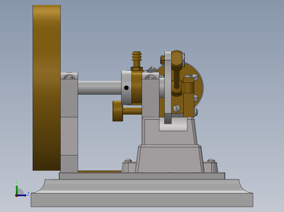 175 果汁压榨机左视图