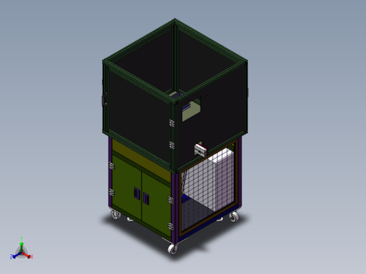 切端子台机 3D模型（正等轴测缩略图
