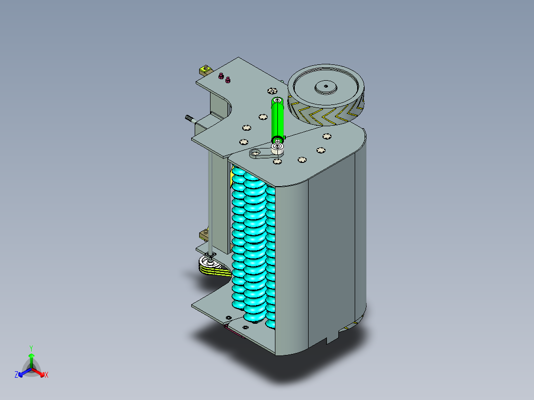 捡拾打捆机三维模型
