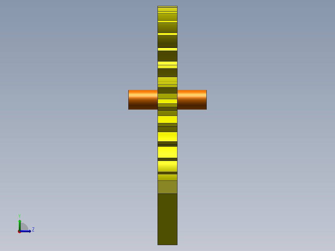 齿轮齿条啮合传动左视图