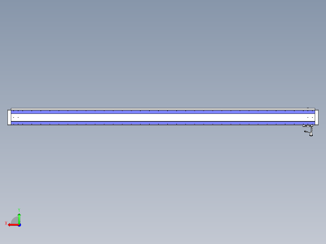 威洛博VL系列3d模型模组VL17E1Y-S3200后视图