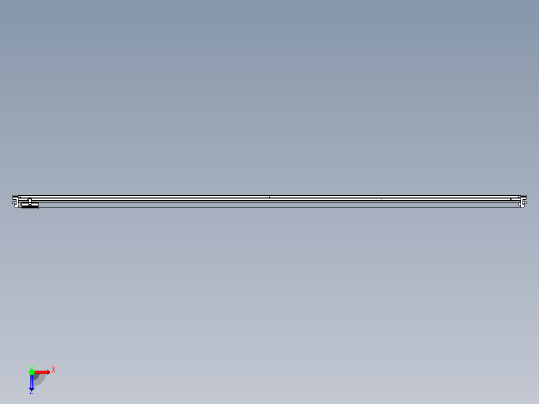 威洛博VL系列3d模型模组VL17E1Y-S3200俯视图