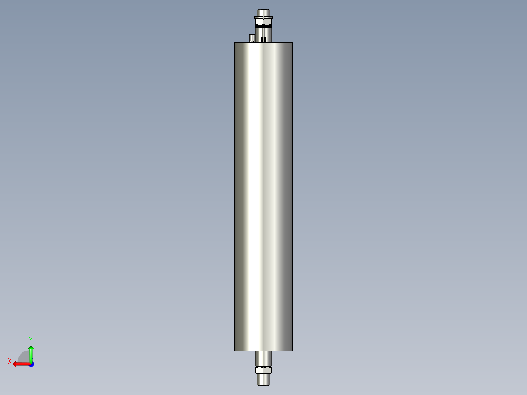 碟管式90公斤高压膜 DTRO模型后视图