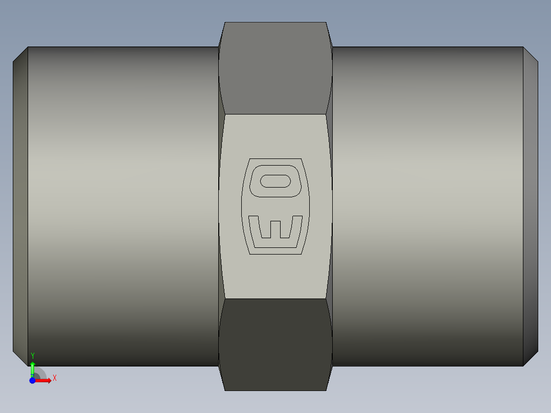 卡套式工业通用硬管接头EO Union G10LLCFX前视图