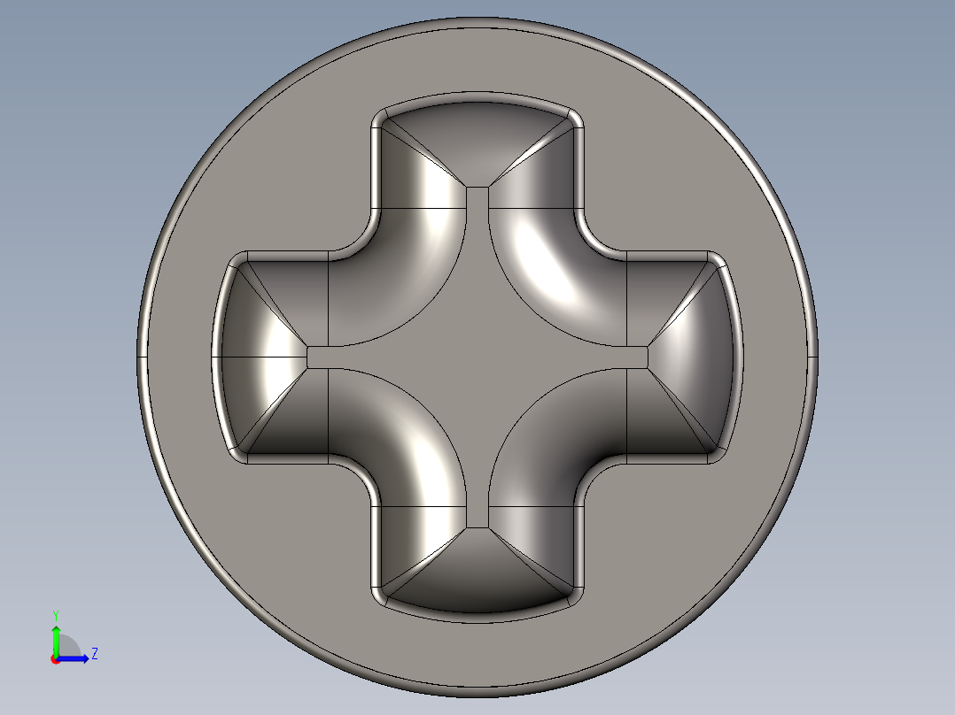 乐高机械组车桥-87083 DkStone Technic Axle 4 with Stop.IGS左视图