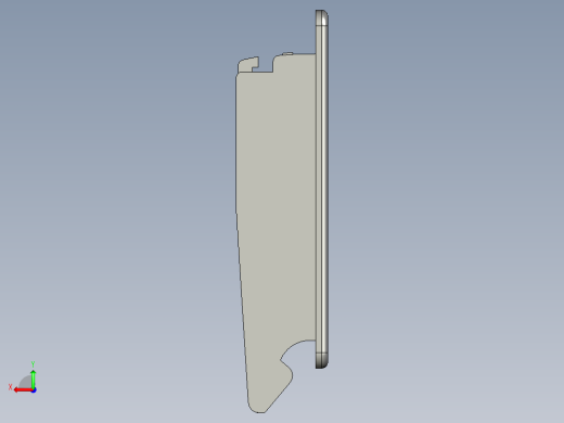 盤式取手(A)SG-3D多系列多零件图纸模型后视缩略图