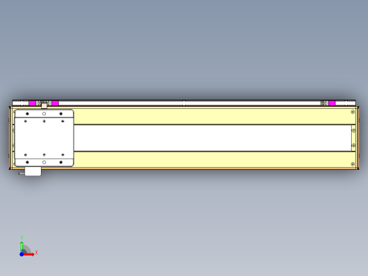 威洛博LC系列3d模型模组LC17E1Y-S750前视缩略图