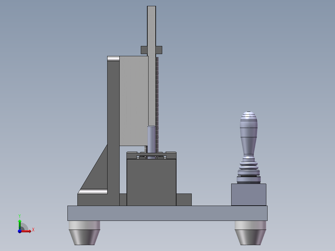 E型卡簧压装机前视图