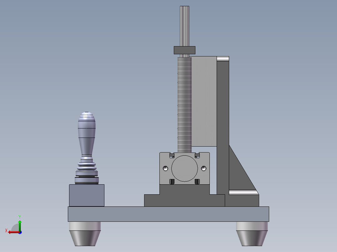 E型卡簧压装机后视图