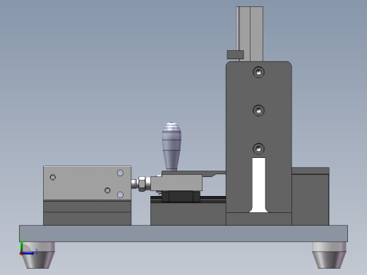 E型卡簧压装机左视缩略图
