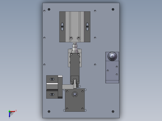 E型卡簧压装机俯视缩略图