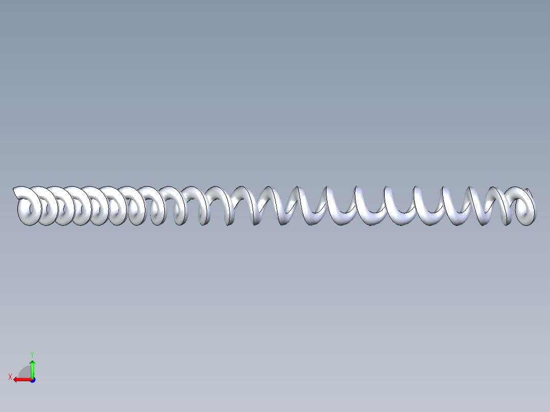 螺旋电缆后视图