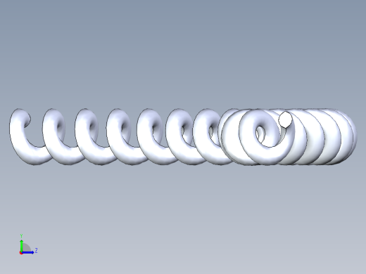 螺旋电缆左视缩略图