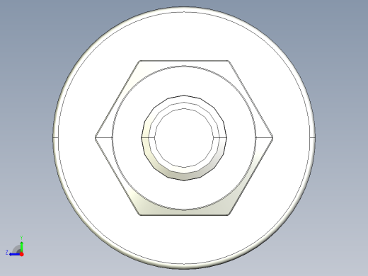 紧固件-STEP 0.2500 All-Thread右视缩略图