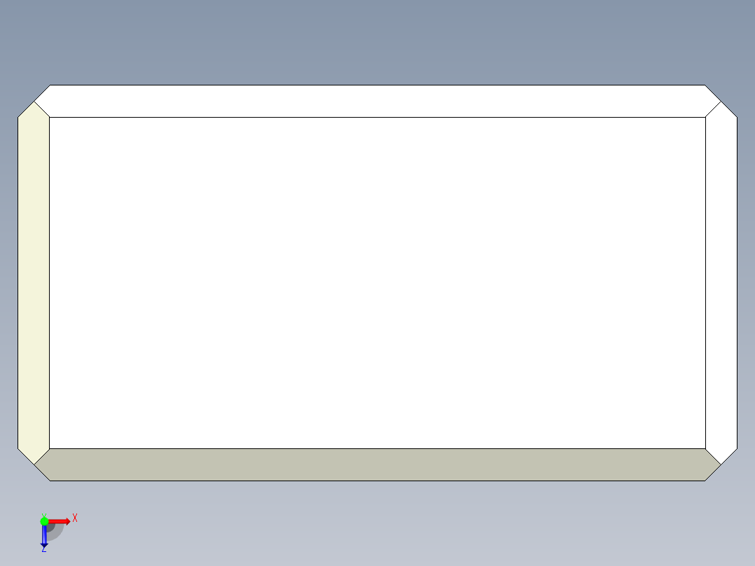 定位配件2310-3D多系列多零件图纸模型俯视图