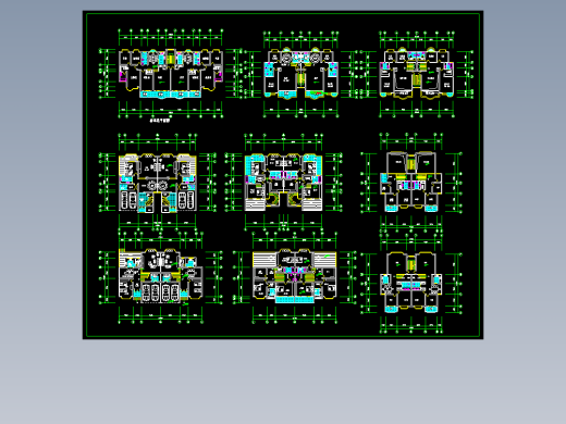 复式楼户型图纸