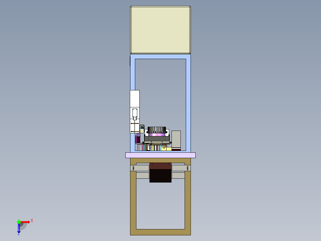 粉切检查机cero3.0.zip俯视图