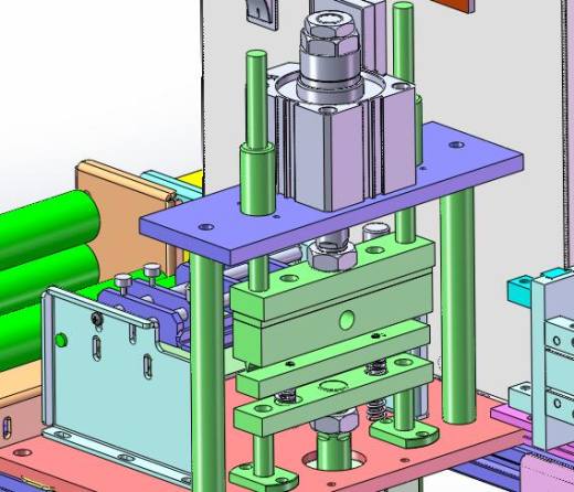 编织带裁断机（sw18+cad+bom）缩略图